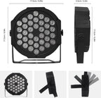 Lights 36led 72W Disco RGB with Remote Control