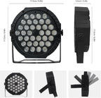 Lights 36led 72W Disco RGB with Remote Control