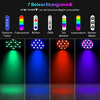 Lights 36led 72W Disco RGB with Remote Control