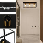 Lights 4 Modern Industrial Light E27 Flush Mount