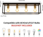 Lights 4 Modern Industrial Light E27 Flush Mount