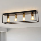 Lights 4 Modern Industrial Light E27 Flush Mount