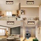 Lights 4 Modern Industrial Light E27 Flush Mount