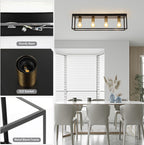 Lights 4 Modern Industrial Light E27 Flush Mount