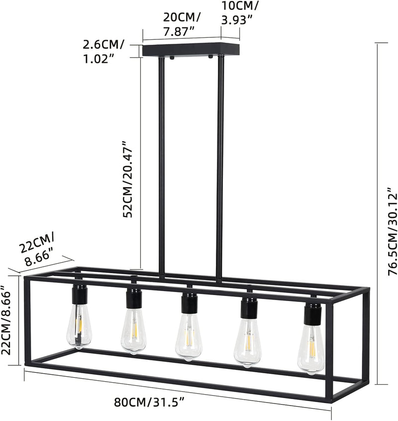 Lights Ceiling Chandelier Dining Room Hanging Light