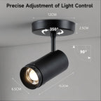 Lights Ceiling Zoomable Directional Spotlights