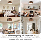 Lights Living Room 4-Light Chandeliers Light Rustic Industrial