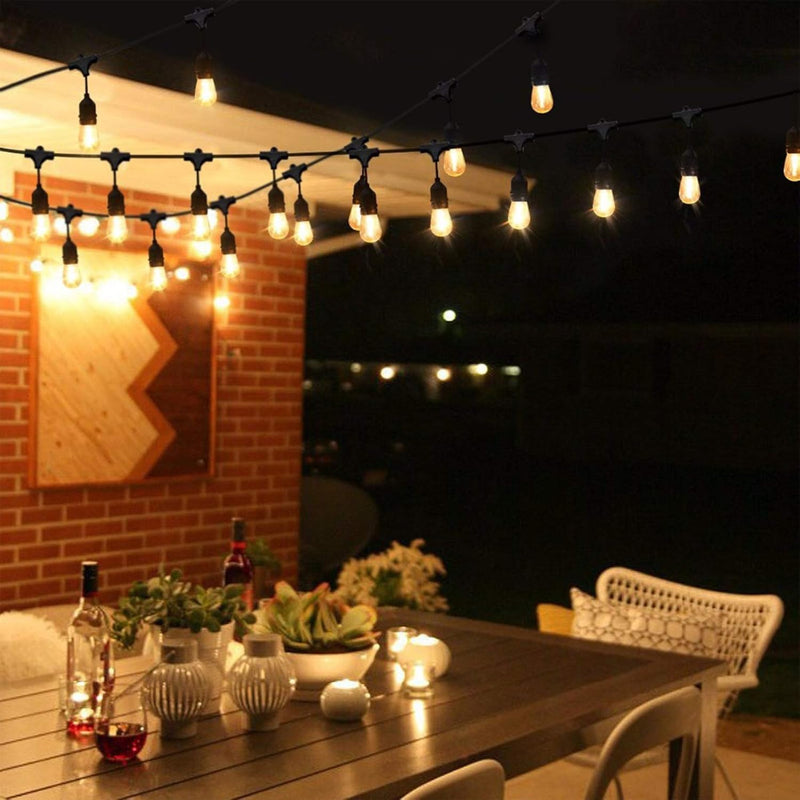 Lights Outdoor 40m Mains with 43 LED 2700K