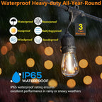 Lights Outdoor 40m Mains with 43 LED 2700K