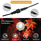 Lights Outdoor 45m String Mains Powered with 60+3