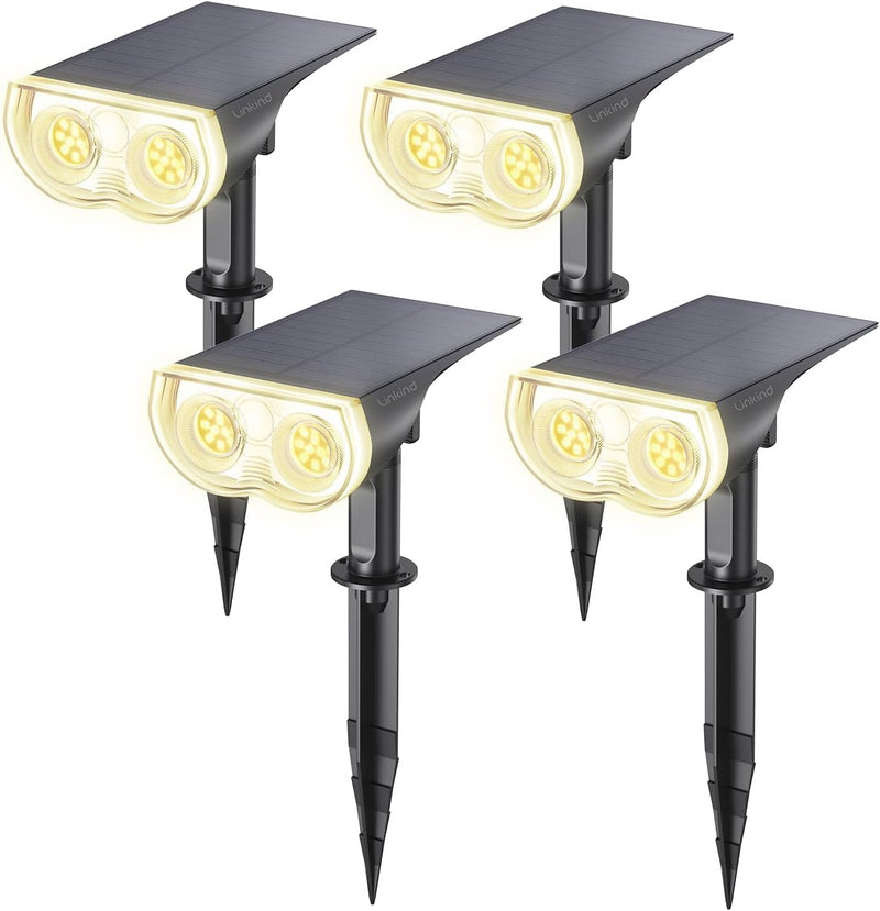 Lights Outdoor Garden Dusk-To-Dawn Warm 3000K Stake Light (6 Pack)