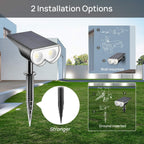Lights Outdoor Garden Dusk-To-Dawn Warm 3000K Stake Light (6 Pack)