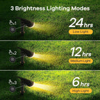 Lights Outdoor Garden Dusk-To-Dawn Warm 3000K Stake Light (6 Pack)