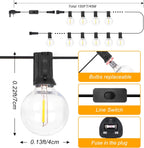 Lights Outdoor Garden: LED String Mains Powered 45m
