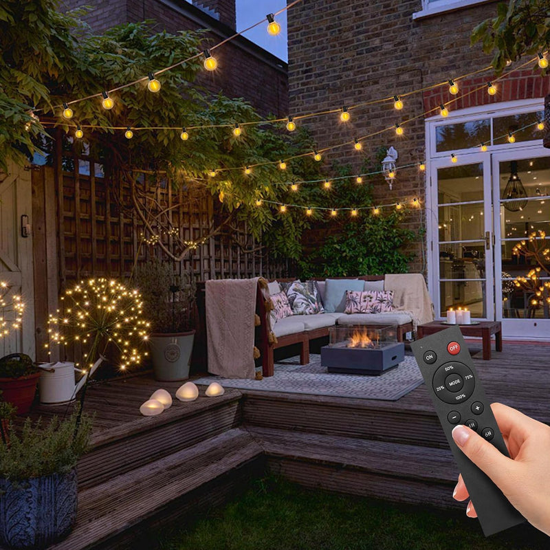Lights Outdoor Garden String Mains Powered 150FT