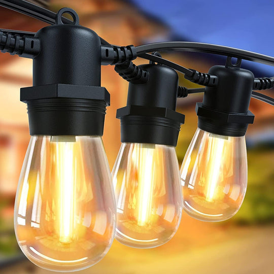 Lights Outdoor Mains Powered S14 50FT LED String