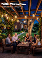 Lights Outdoor Mains Powered S14 50FT LED String
