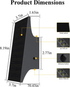 Lights Outdoor Up and Down 2pcs Wall