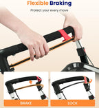 Lightweight Indoor Walking Frame for Home Foldable Zimmer