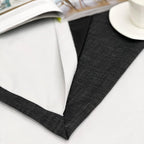 Linen Look 100% Blackout Eyelet Curtains Thermal Energe