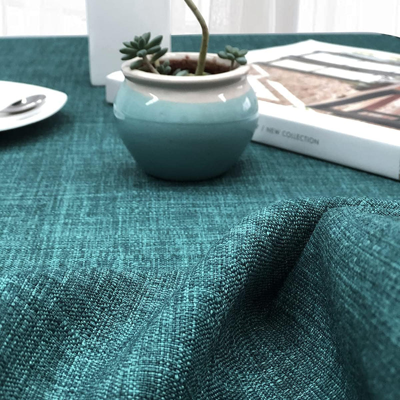 Linen Look 100% Blackout Eyelet Curtains Thermal Energe