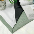Linen Look 100% Blackout Eyelet Curtains Thermal Energe