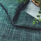 Linen Look 100% Blackout Eyelet Curtains Thermal Energe