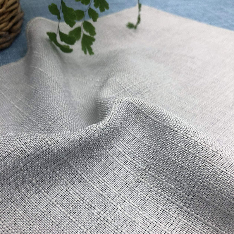 Linen Look 100% Blackout Eyelet Curtains Thermal Energe
