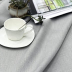 Linen Look 100% Blackout Eyelet Curtains Thermal Energe