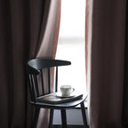 Linen Look 100% Blackout Eyelet Curtains Thermal Energe