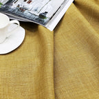 Linen Look 100% Blackout Eyelet Curtains Thermal Energe