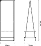 Linn Clothes Rack Small Multi-Functional Hanging Space