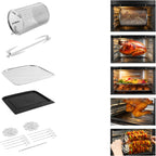 Air Fryer with Rotisserie 12L Xl