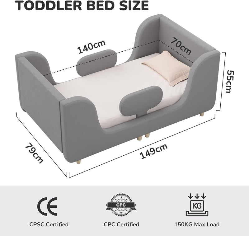 Lively Cloud Toddler Bed Mattress Not Included Cute