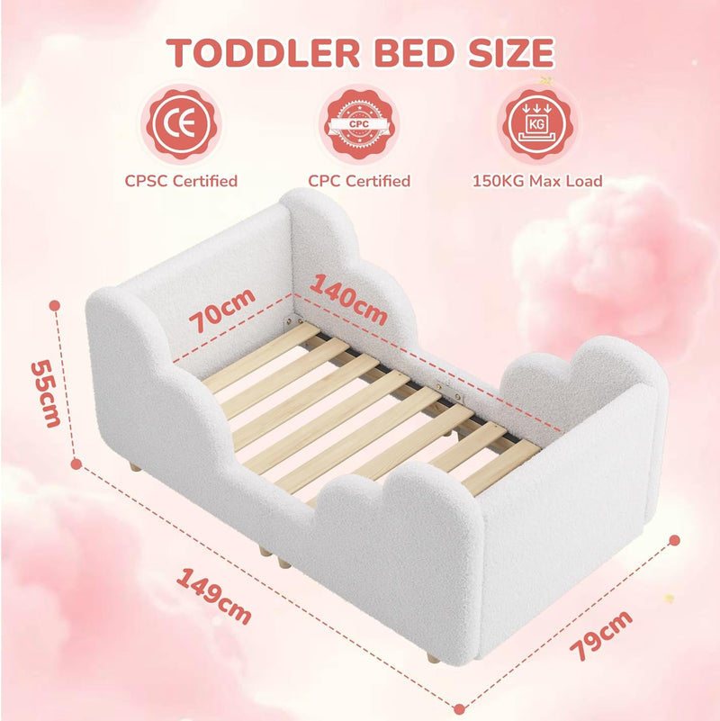 Lively Cloud Toddler Bed Mattress Not Included Cute