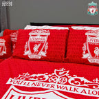 Liverpool Fc Officially Licensed Double Duvet Cover Set