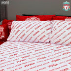 Liverpool Fc Officially Licensed Double Duvet Cover Set