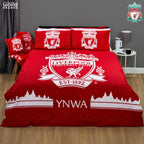 Liverpool Fc Officially Licensed Double Duvet Cover Set