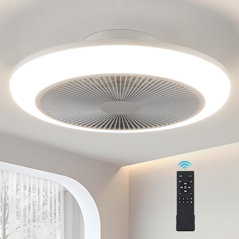 48CM Ceiling Fan with Lights Remote 50W 4000lm