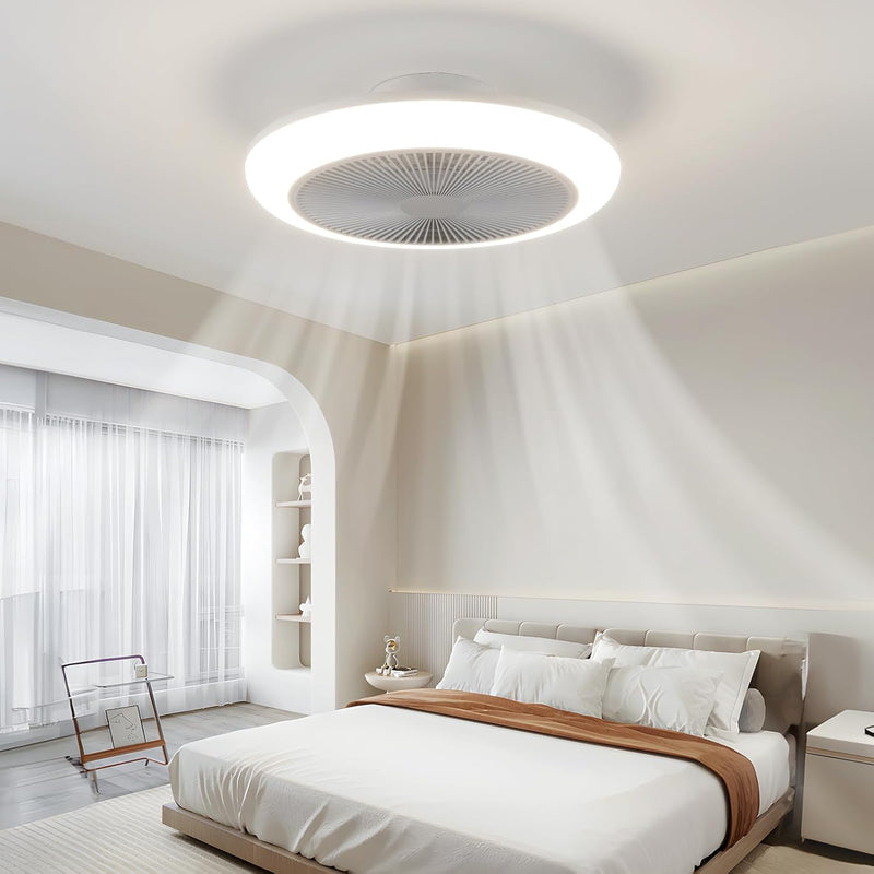 48CM Ceiling Fan with Lights Remote 50W 4000lm