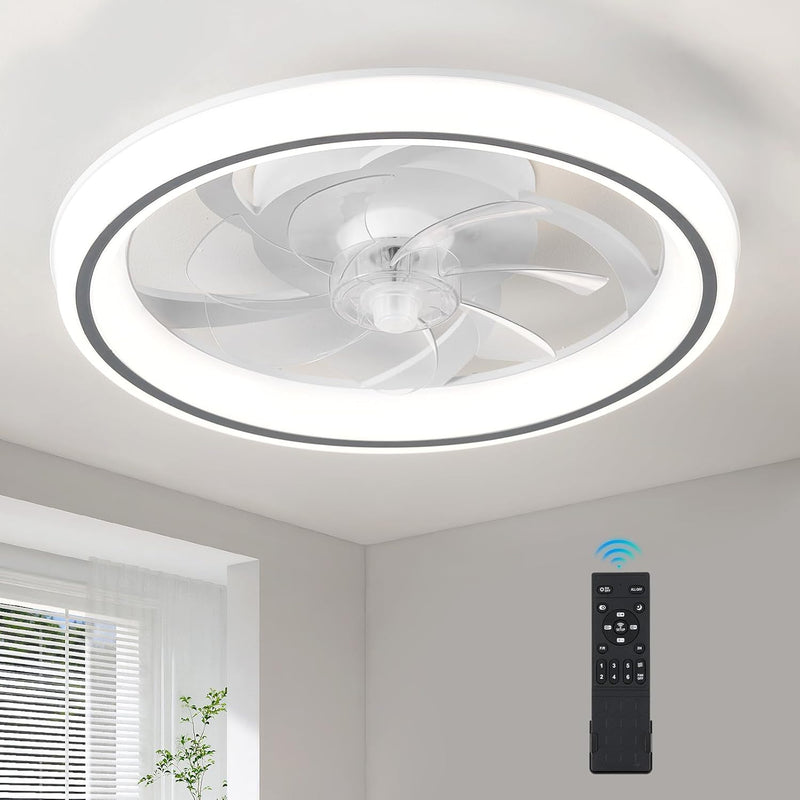 48CM Ceiling Fan with Lights Remote 50W 4000lm