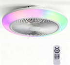 Living 48CM Ceiling Fan with Lights Remote 50W