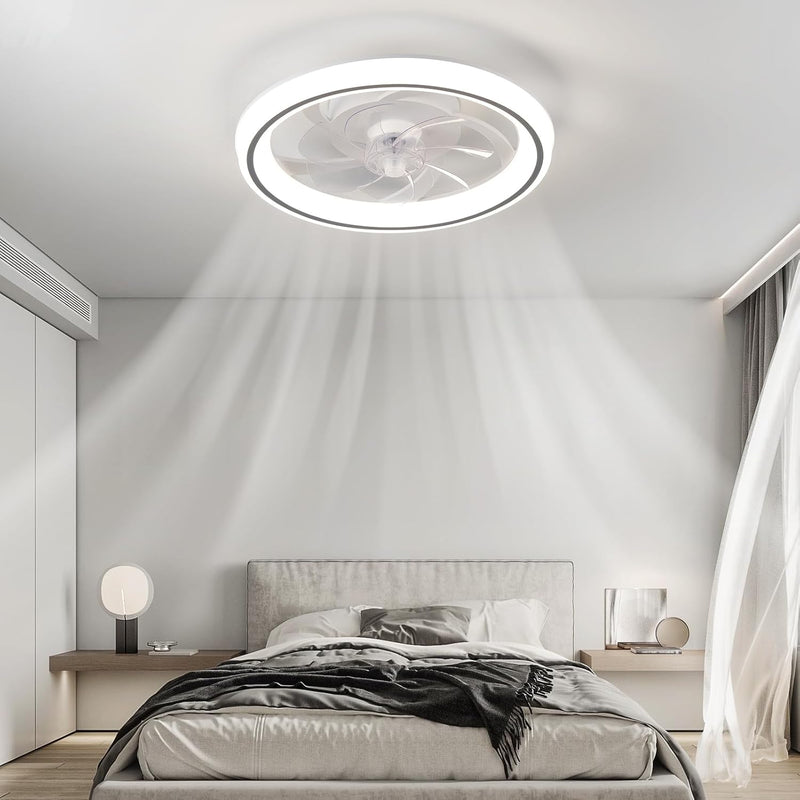 48CM Ceiling Fan with Lights Remote 50W 4000lm