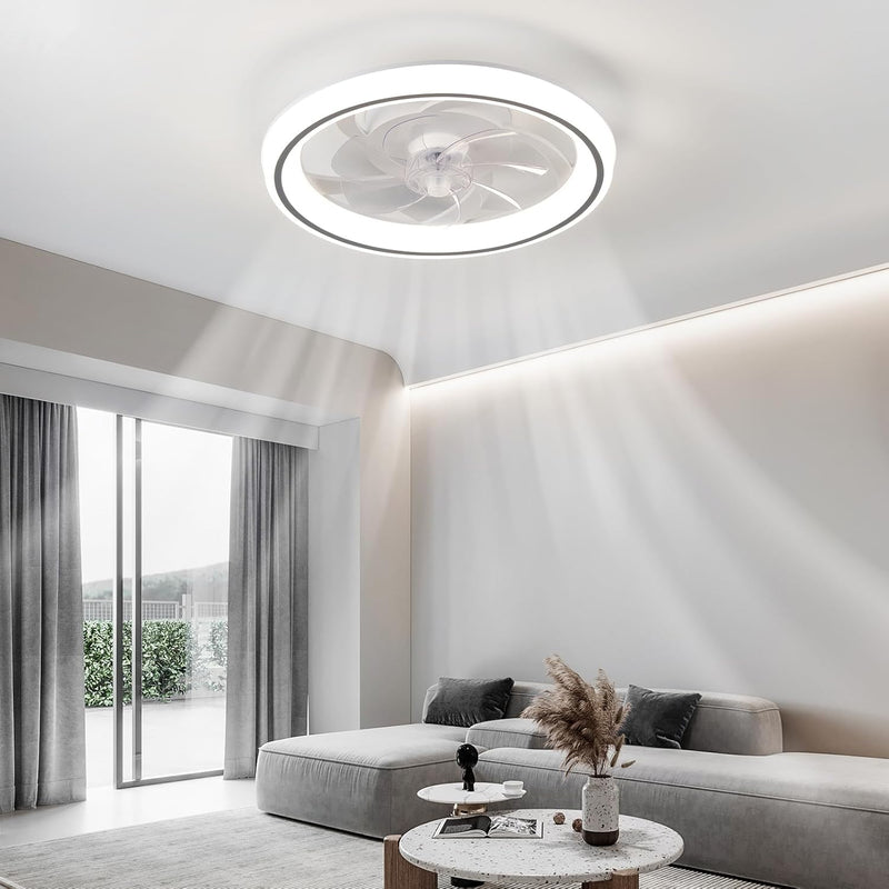 48CM Ceiling Fan with Lights Remote 50W 4000lm
