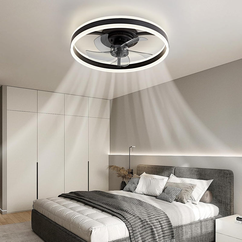 48CM Ceiling Fan with Lights Remote 50W 4000lm