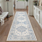 Living Room Area Rug Machine Washable Non