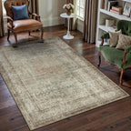 Living Room Area Rug Machine Washable Non