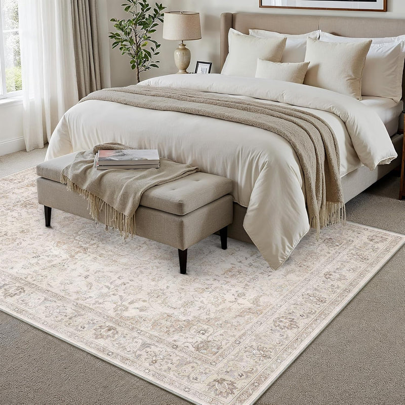 Large Rug for Living Room Machine Washable
