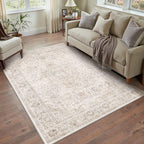 Living Room Area Rug Machine Washable Non