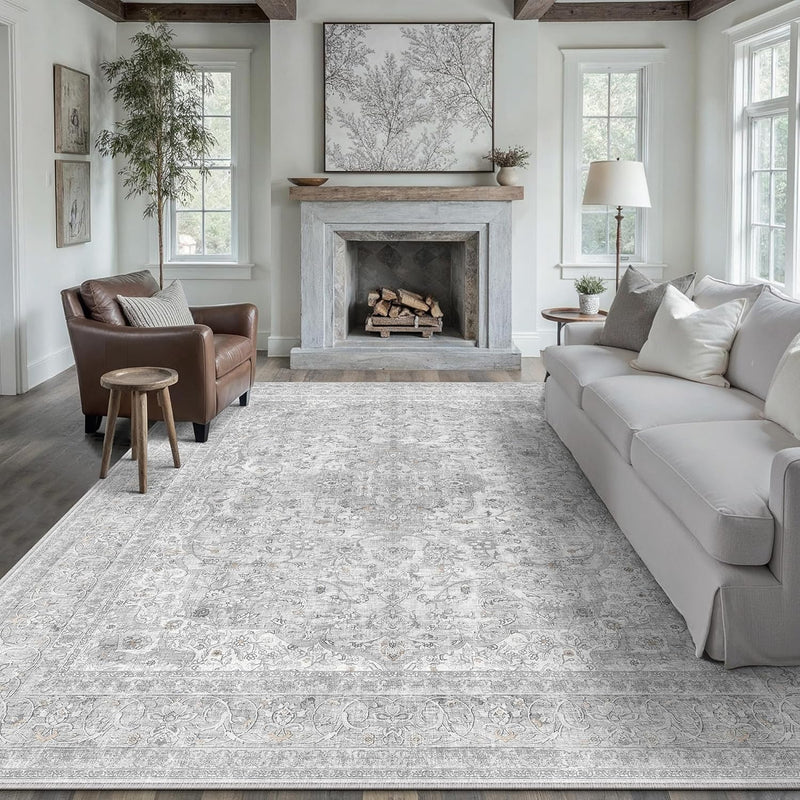 Large Rug for Living Room Machine Washable